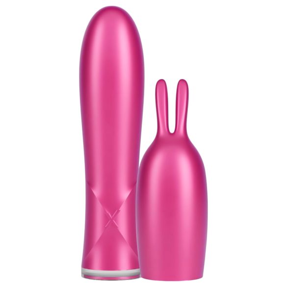 Durex Tease & Vibe - vibrators ar truša ausu klitora stimulatoru rozā