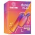 Durex Tease & Vibe - vibrators ar truša ausu klitora stimulatoru rozā