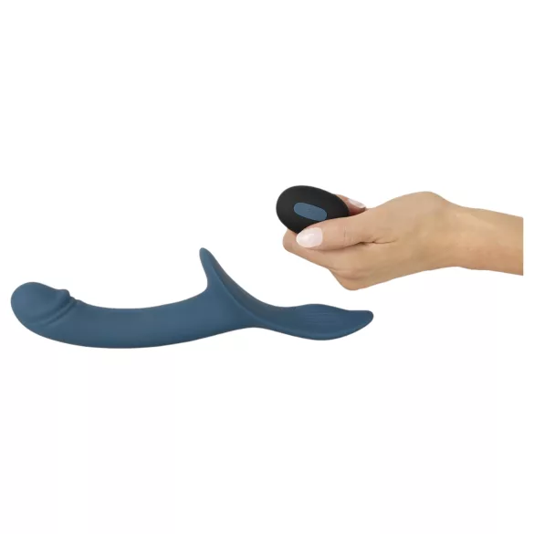 You2Toys - uzvelkams vibrators komplekts melns zils