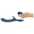 You2Toys - uzvelkams vibrators komplekts melns zils