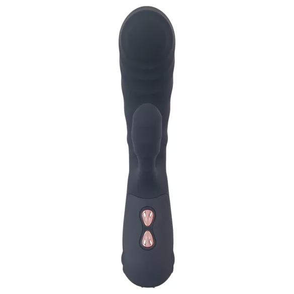 You2Toys - Oh! Rabbit klitora roktura vibrators (melns)