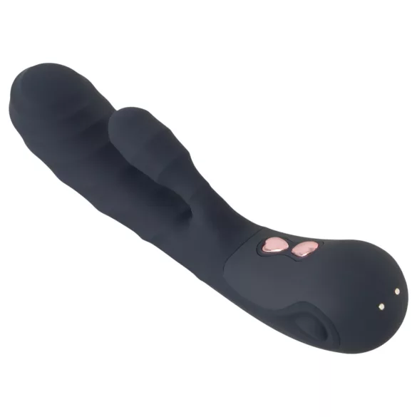 You2Toys - Oh! Rabbit klitora roktura vibrators (melns)