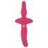 Pāra Izvēle - 2in1 vibrators un anālais spraudnis (rozā)