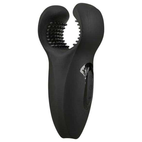 Rebel - kustīgs rokas vibrējošs galvas vibrator (melns)