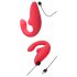 Womanizer kombinācija - G-punkta vibrators un klitora stimulators (koraļļu)
