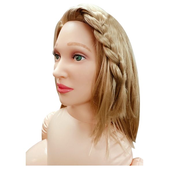 Excellent Power Amanda - dzīvā izmēra vibrējoša gumijas sieviete