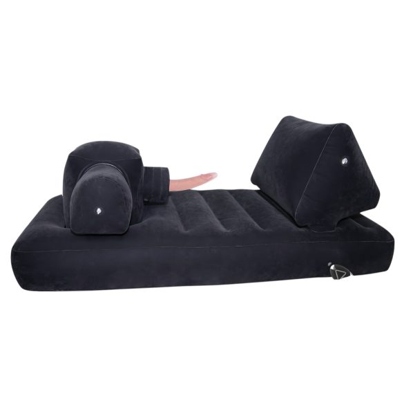 You2Toys Velvet Luxury - seksa mašīna ar iebūvētu gultu (melns)