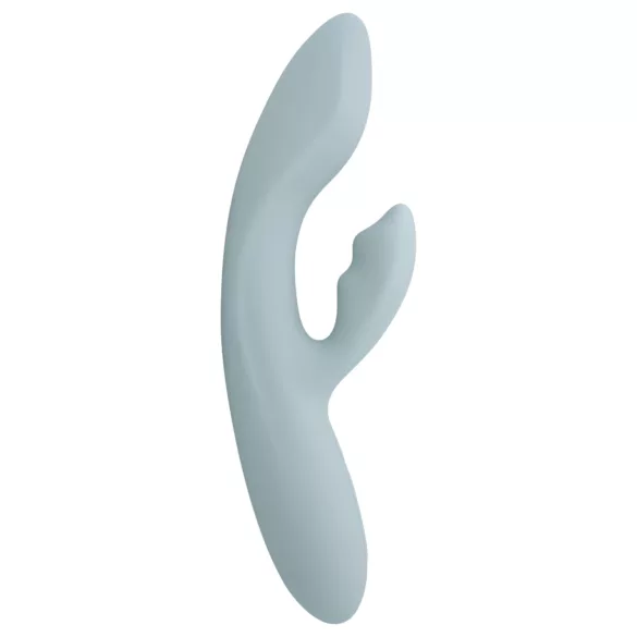 Svakom Chika - lietotnē vadāms vibrators ar klitora rociņu (pelēks)
