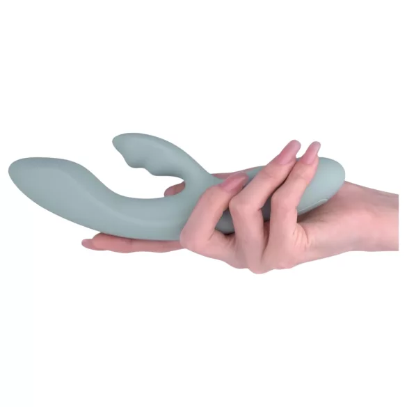 Svakom Chika - lietotnē vadāms vibrators ar klitora rociņu (pelēks)