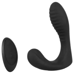 Intense - tālvadības prostatas vibrators (melns)