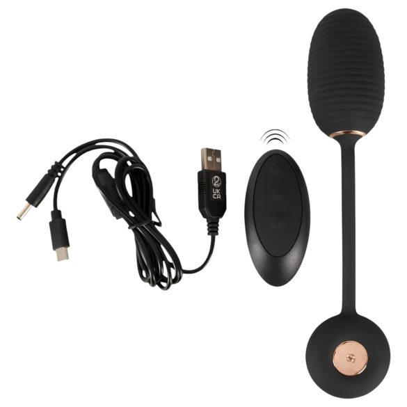 You2Toys vibrējošā ola ar pulti, melna