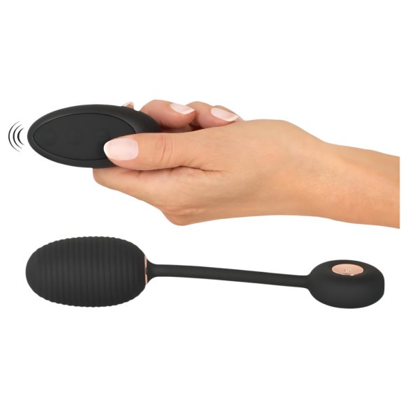 You2Toys vibrējošā ola ar pulti, melna