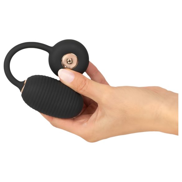 You2Toys vibrējošā ola ar pulti, melna