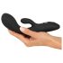 You2Toys Intense - Klitora rokturis, G-punkta vibrators (melns)