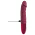 Beau Coeur Varelo - reālistisks, uzlādējams silikona vibrators (sarkans)