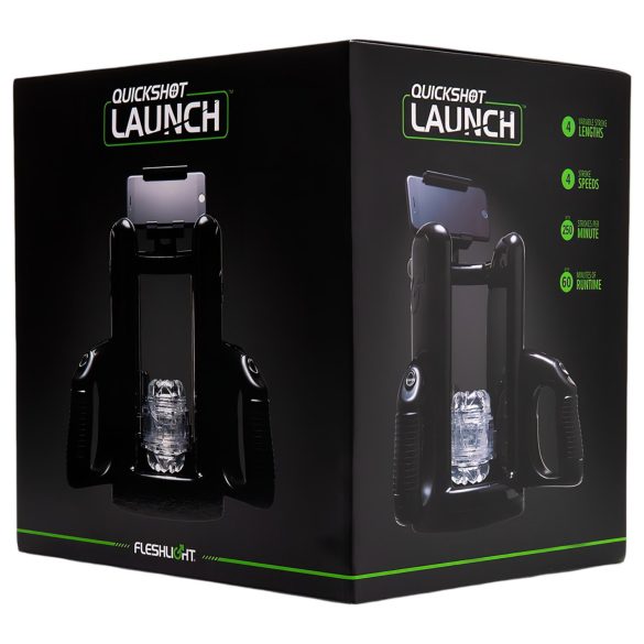 Fleshlight Quickshot Launch - masturbators adapteris melns