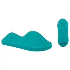   Vibepad Intense - klitora stimulējošs spilvena vibrators (tirkīzzils)