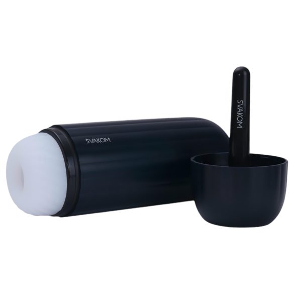 Svakom Sam Neo 2 Pro - gudrs masturbators (melns-balts)