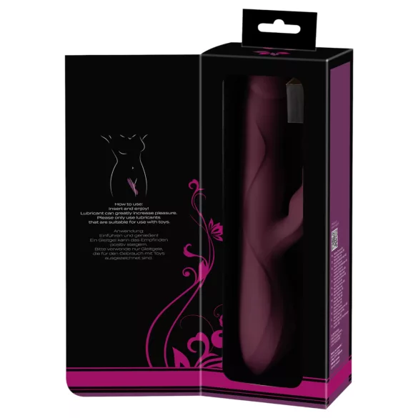 Javida - 3 az 1‑ben stumjošs, rotējošs lodīšu vibrators (violets)