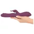 Javida - 3 az 1‑ben stumjošs, rotējošs lodīšu vibrators (violets)