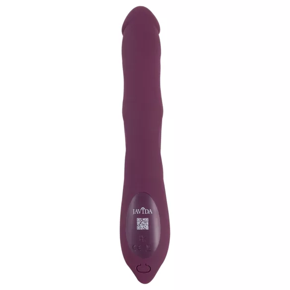Javida - 3 az 1‑ben stumjošs, rotējošs lodīšu vibrators (violets)