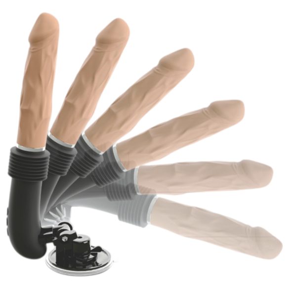 You2Toys RC Jāšanas Mašīna Miesā - Grūdināšanas Vibrators (melns)