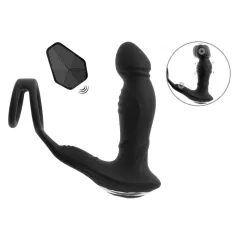 Rebel - stumjamais prostatas vibrators (melns)