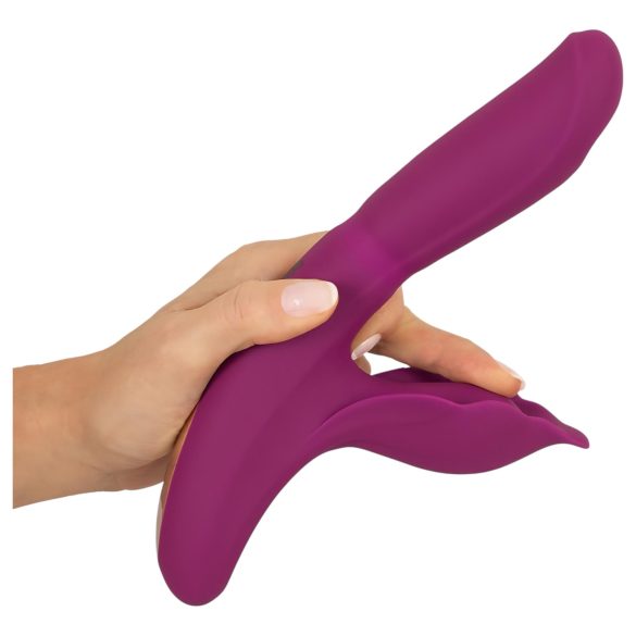 Javida - 4in1 G punkta un klitora vibrators violets