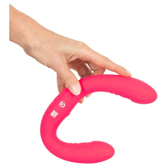 Couples Choice - dubultais vibrators pāriem rozā