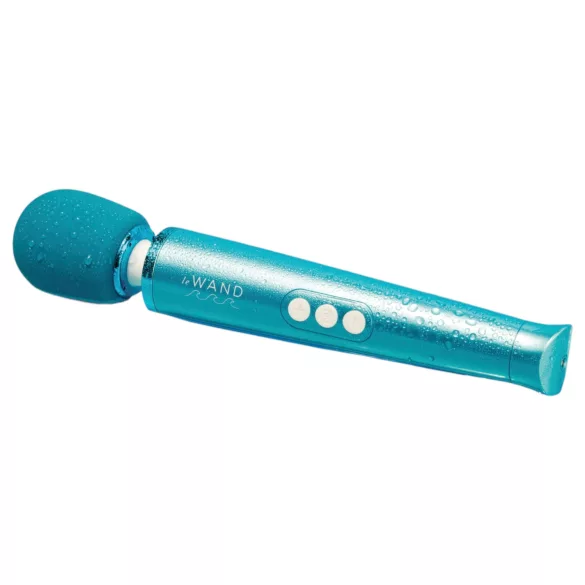 le Wand Dive - ūdensizturīgs masāžas vibrators (zils)