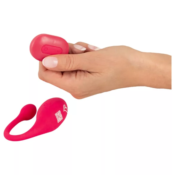 Beau Coeur Koral - vibrējošā ola ar tālvadību rozā
