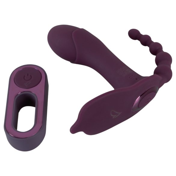 Beau Coeur Ariva - vibro biksīšu stimulators 3 vienā lila
