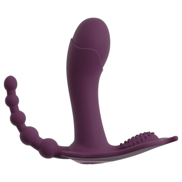 Beau Coeur Ariva - vibro biksīšu stimulators 3 vienā lila