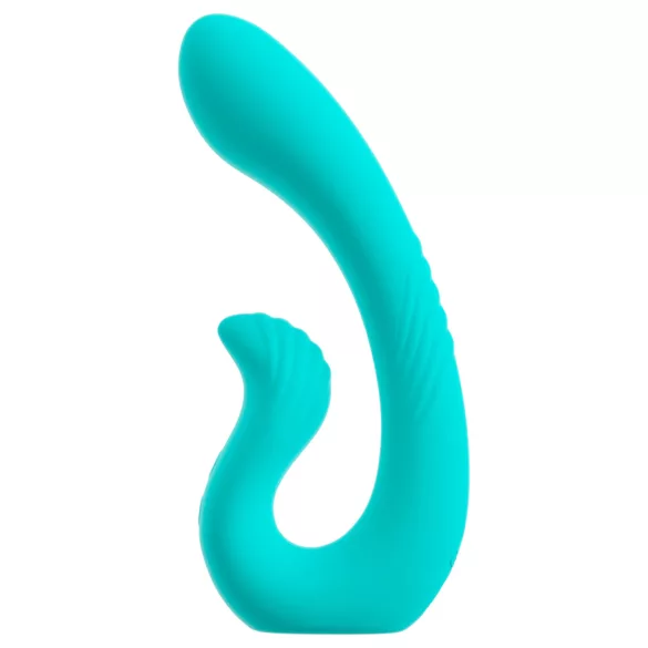Beau Coeur Naira - G-punkta un klitora vibrators zaļš