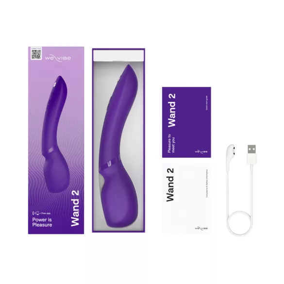 We-Vibe Wand 2 - masāžas vibrators ar viedajām funkcijām