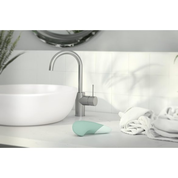 Womanizer klitora vibrators ar vibrāciju, zaļš