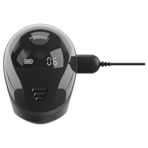 Rebel - ūdensizturīgs galviņas vibrators melns