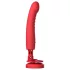 LOVENSE Mission 2 - gudrais vibrators ar piesūcekni (sarkans)