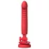 LOVENSE Mission 2 - gudrais vibrators ar piesūcekni (sarkans)
