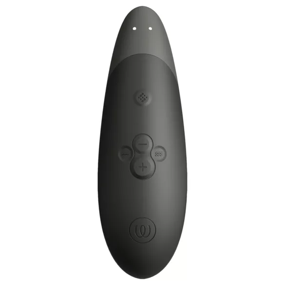 Womanizer Enhance 2in1 gaisa viļņu klitora stimulators un vibrators (melns)