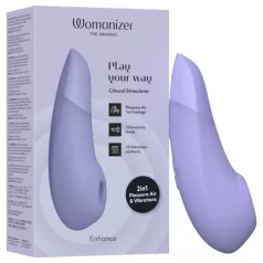   Womanizer Enhance - gaisa viļņu klitora stimulators (violets)