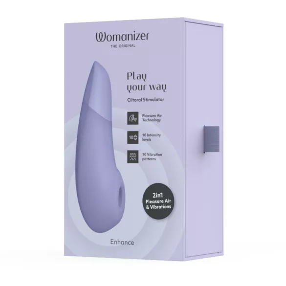 Womanizer Enhance - gaisa viļņu klitora stimulators (violets)