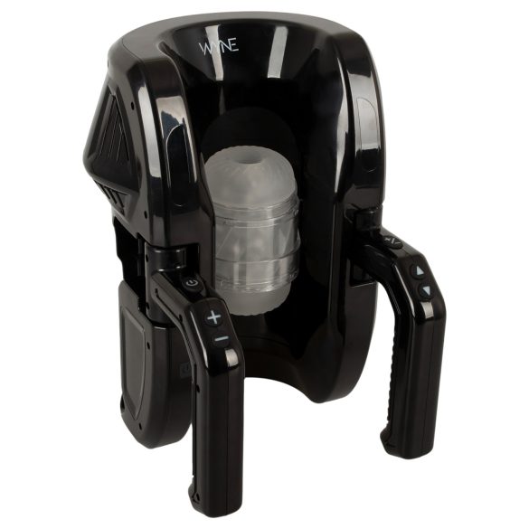 WYNE 10 - automātiska masturbators ar rokturi melns