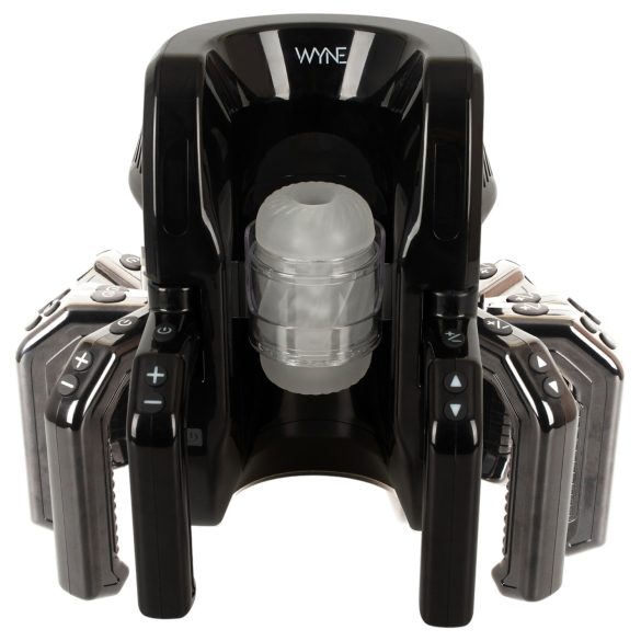 WYNE 10 - automātiska masturbators ar rokturi melns