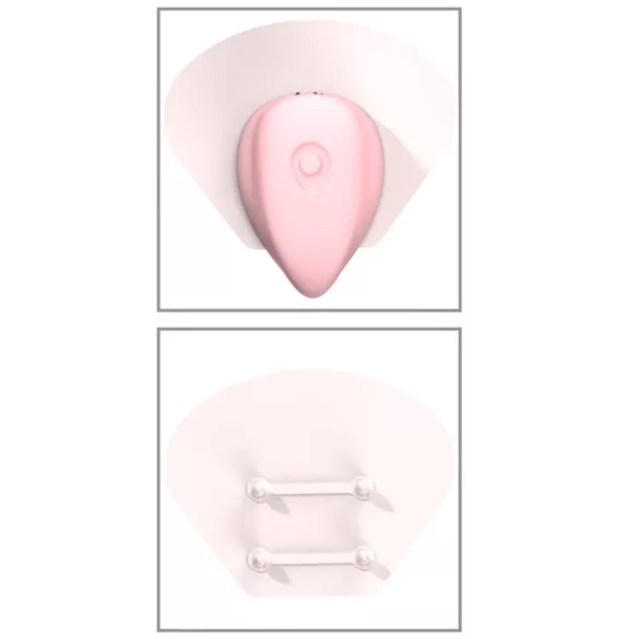 Luxus - pāru vibrators komplekts ar magnētu