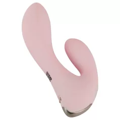   Beau Coeur Cerya - mini klitora vibrators ar rokturi gaiši rozā