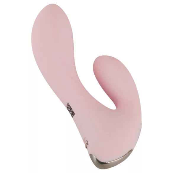 Beau Coeur Cerya - mini klitora vibrators ar rokturi gaiši rozā