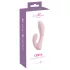 Beau Coeur Cerya - mini klitora vibrators ar rokturi gaiši rozā