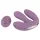 Beau Coeur Mireva - vibrators ar trīs zariem, tālvadība, violets