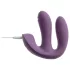Beau Coeur Mireva - vibrators ar trīs zariem, tālvadība, violets